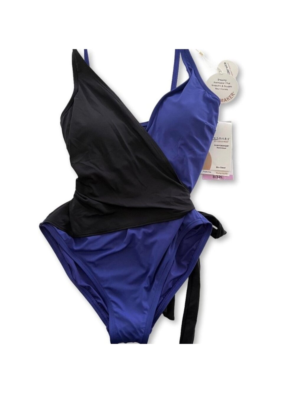 Contours by Coral Reef Shapewear One Piece Swimsuit - 8/32C NWT